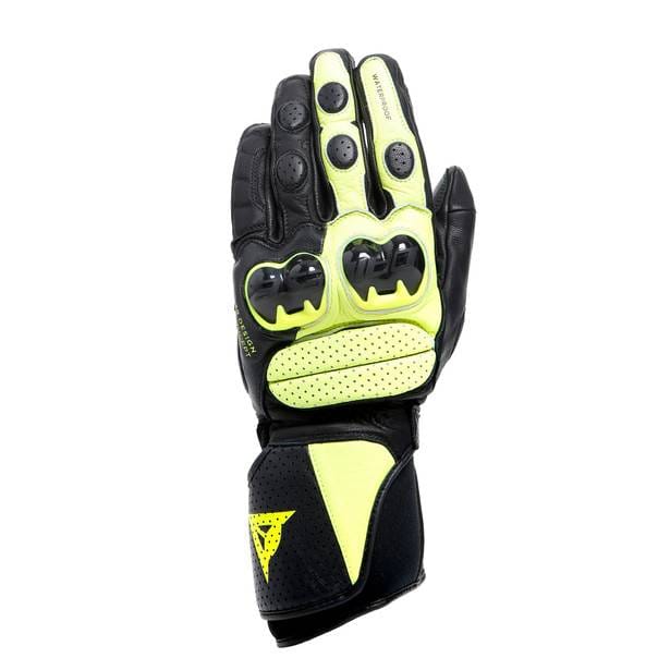 DAINESE Guantes Impeto D-Dry Negro/Amarillo Fluor