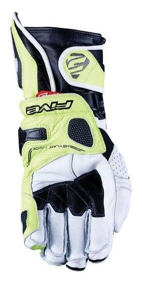 FIVE Guantes RFX1 Blanco/Amarillo Fluor