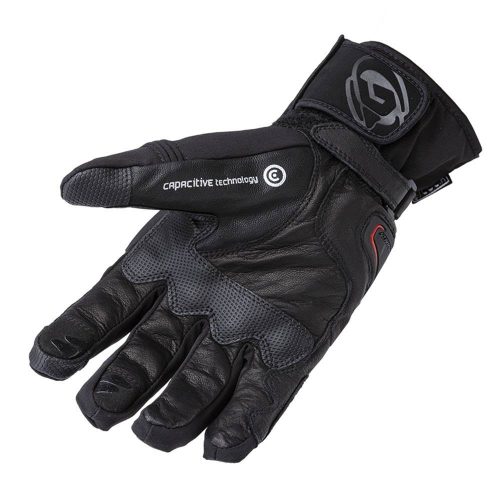GARIBALDI Guantes Safety Plis Plas Primaloft Negro/Rojo