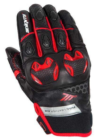 SEVENTY Guantes SD-N32 Negro/Rojo