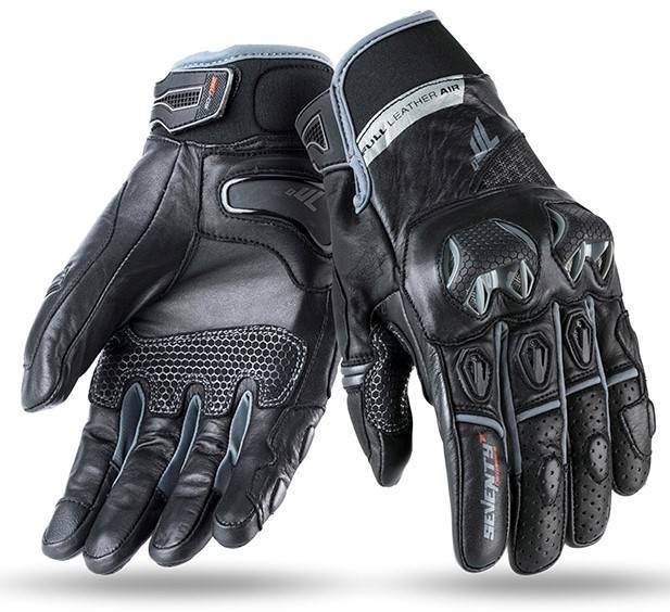 SEVENTY Guantes SD-N32 Negro/Gris