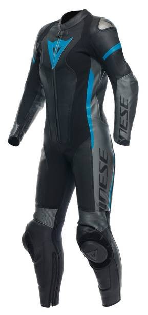 DAINESE Mono 1 pieza Grobnik Lady Negro/Antracita/Azul