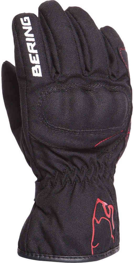 BERING Guantes Leni Kid Negro/Rojo