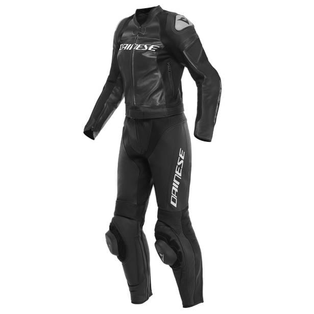 DAINESE Mono 2 piezas Mirage Lady Negro/Negro/Blanco