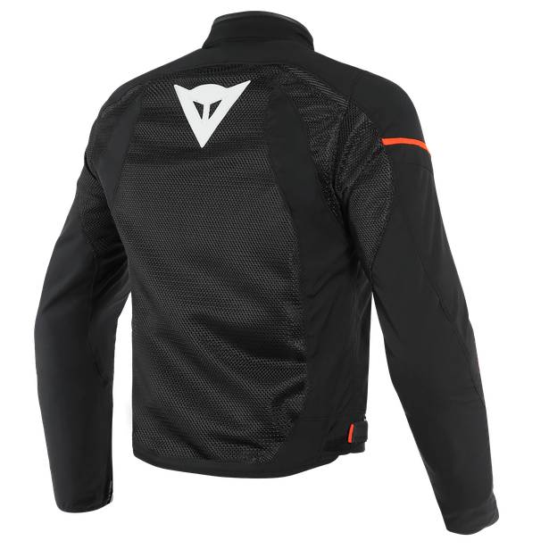 DAINESE Chaqueta Air Frame D1 Tex Negro/Blanco/Rojo Fluor