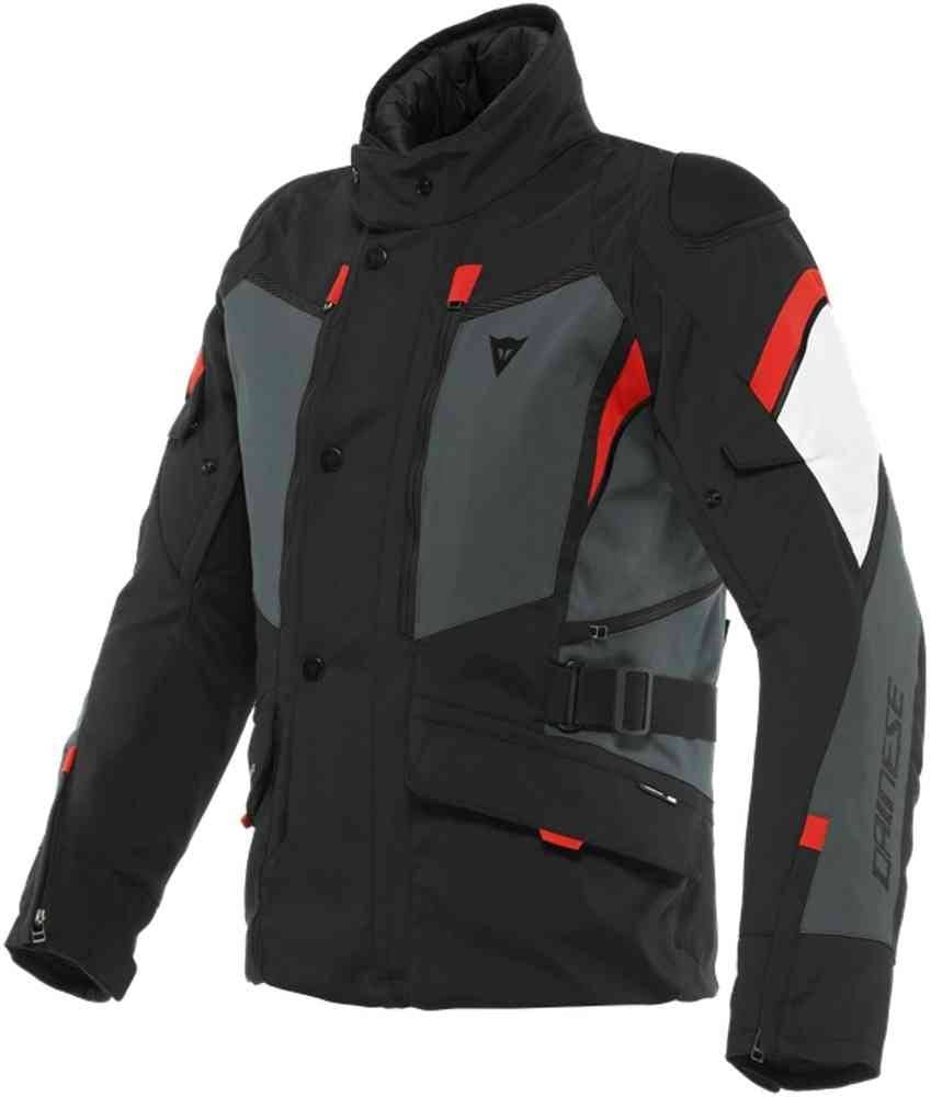DAINESE Chaqueta Carve Master 3 Gore-Tex Negro/Gris/Rojo Lava