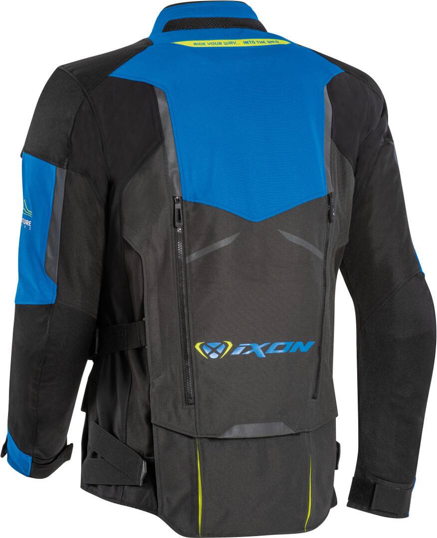 IXON Chaqueta Ragnar Negro/Antracita/Azul