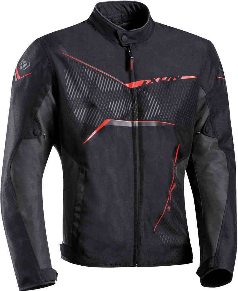 IXON Chaqueta Slash Negro/Gris/Rojo