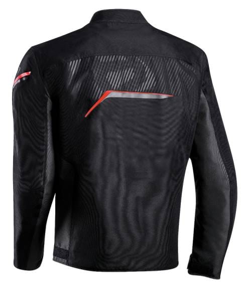 IXON Chaqueta Slash Negro/Gris/Rojo