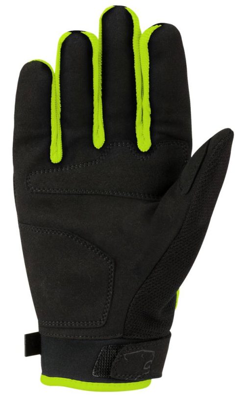 BERING Guantes York Negro/Amarillo Fluor