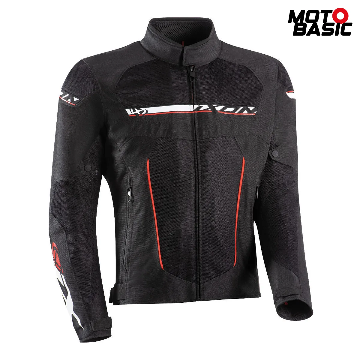 Chaqueta IXON T-Rex Negro/Blanco/Rojo