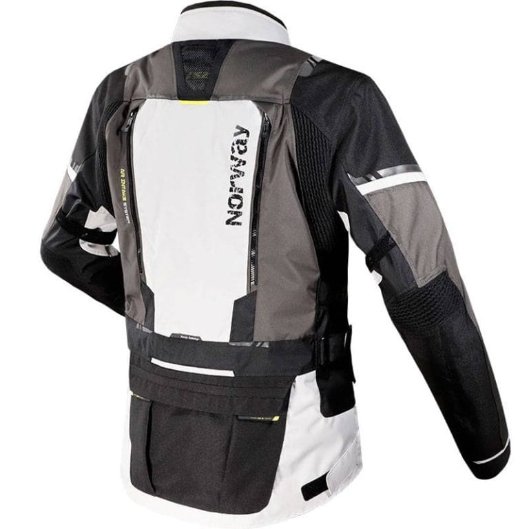 LS2 Chaqueta Norway Negro/Gris/Amarillo Fluor