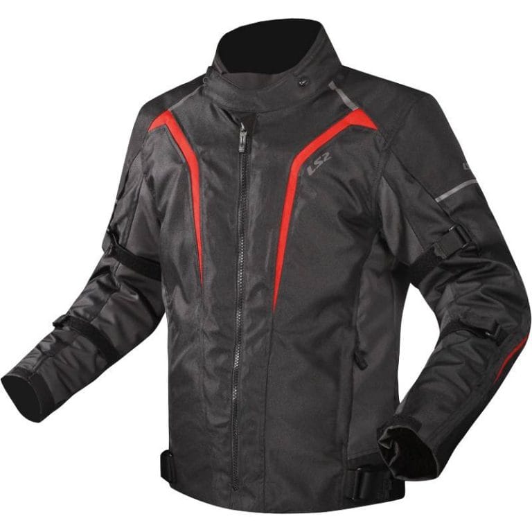 LS2 Chaqueta Sepang Negro/Gris/Rojo