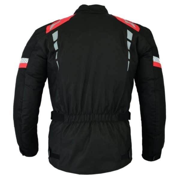 MOTARDZONE Chaqueta Torento Negro/Rojo