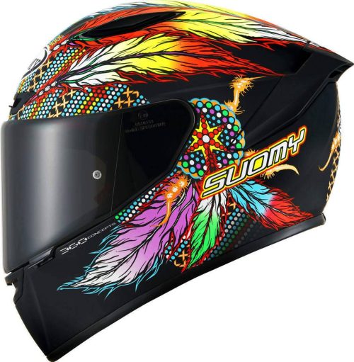SUOMY Casco Track-1 Chieftain Multi Negro Mate