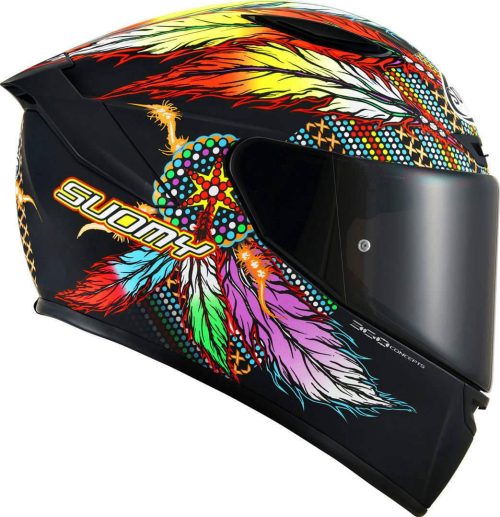 SUOMY Casco Track-1 Chieftain Multi Negro Mate