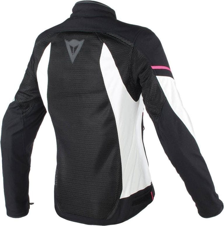 DAINESE Chaqueta Air Frame D1 Lady Tex Negro/Gris/Fucsia