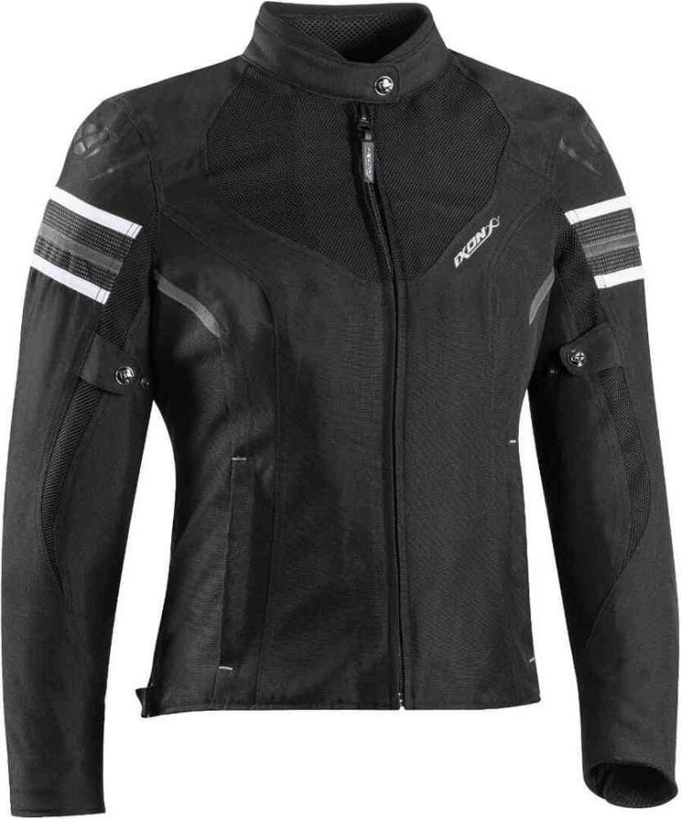 IXON Chaqueta Ilana Evo Lady Negro/Blanco/Gris