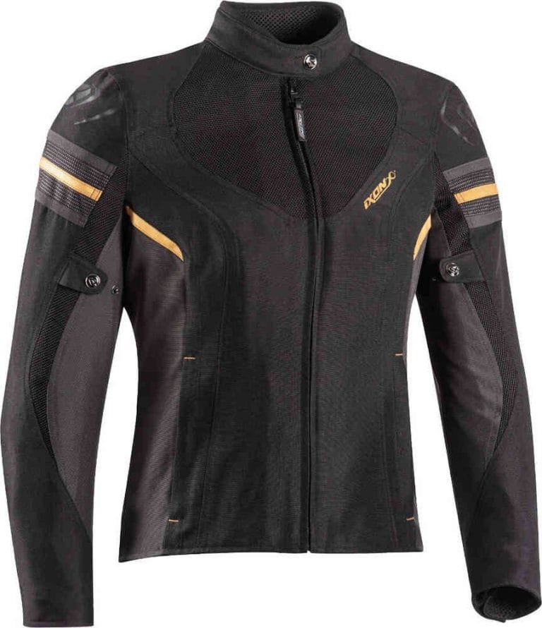 IXON Chaqueta Ilana Evo Lady Negro/Antracita/Oro