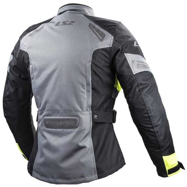 LS2 Chaqueta Phase Lady Gris/Negro/Amarillo Fluor