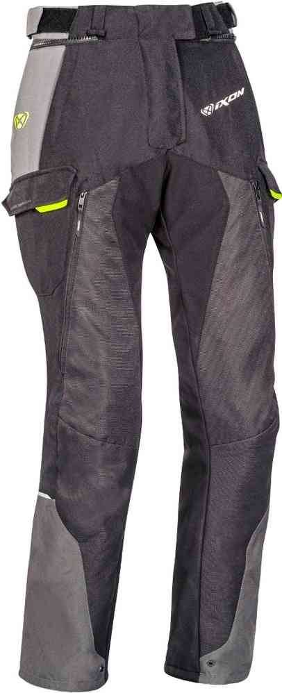 IXON Pantalón Balder Lady Negro/Gris/Amarillo Fluor
