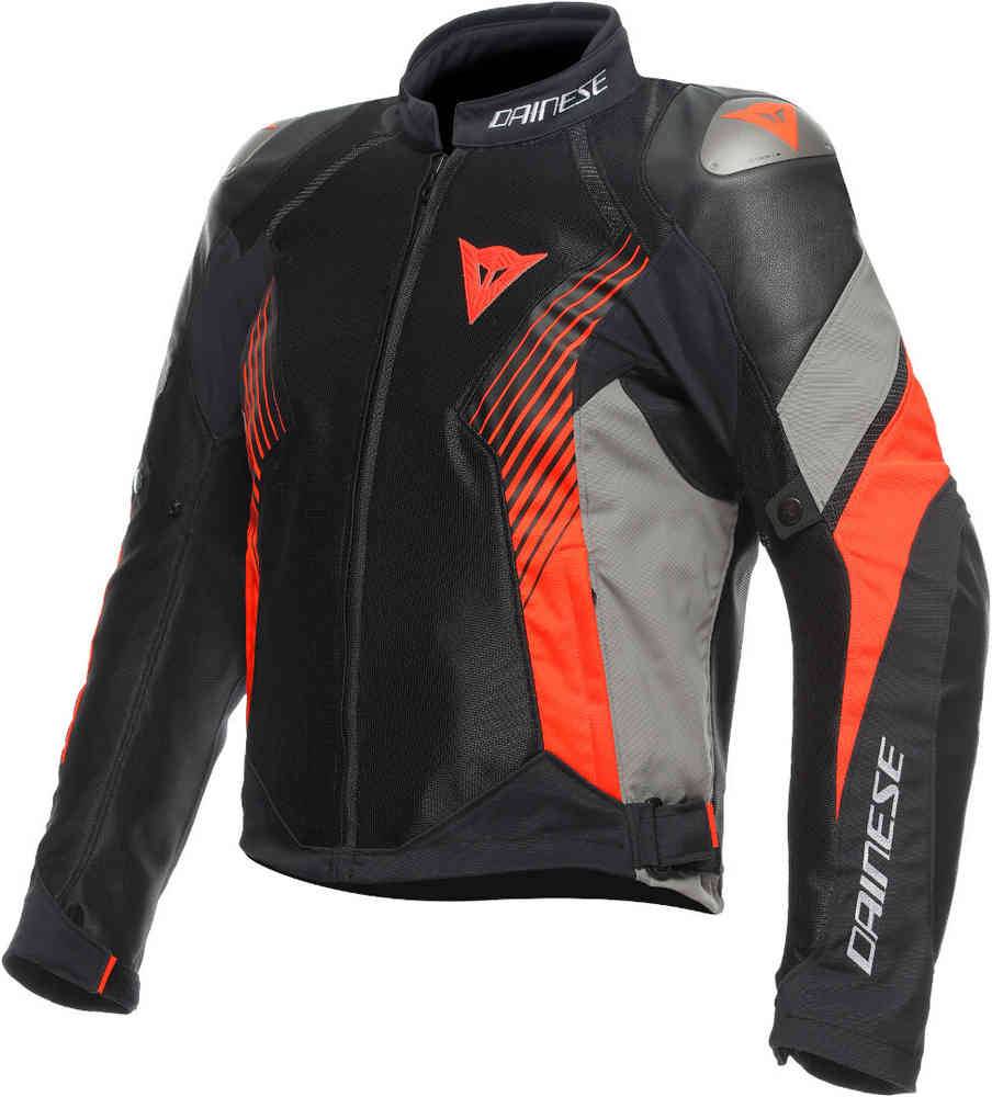 DAINESE Chaqueta Super Rider 2 Absoluteshell Negro/Gris/Rojo Fluor