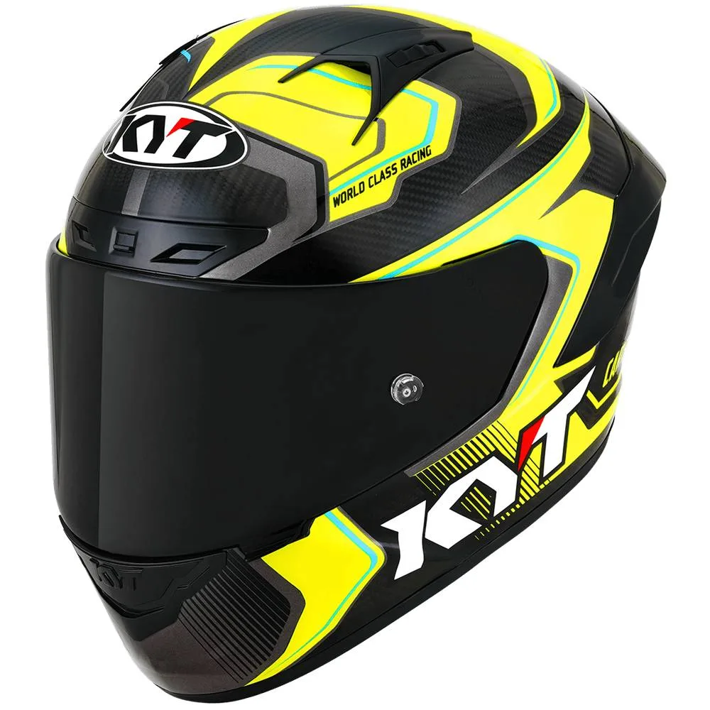 KYT Casco NZ-Race Carbon Competition Amarillo