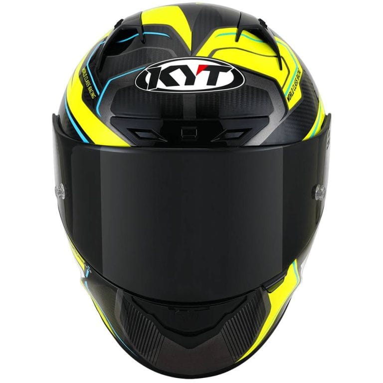KYT Casco NZ-Race Carbon Competition Amarillo