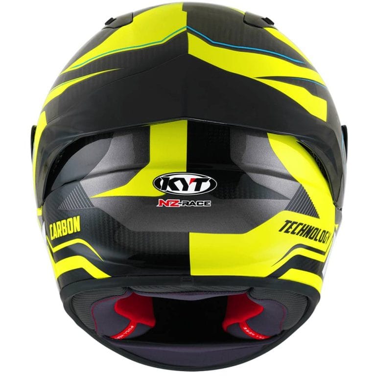 KYT Casco NZ-Race Carbon Competition Amarillo