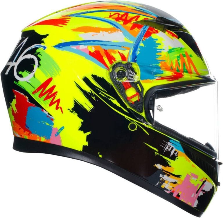 AGV Casco K3 E2206 - Rossi Winter Test 2019