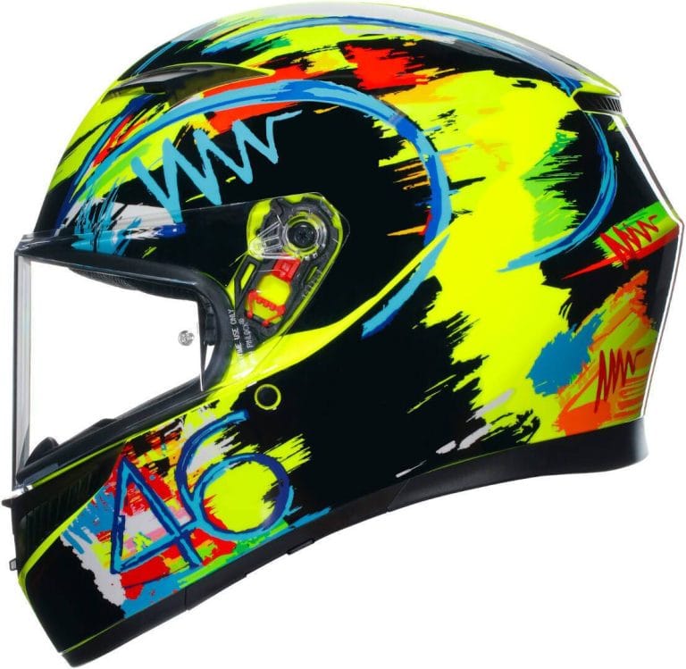 AGV Casco K3 E2206 - Rossi Winter Test 2019