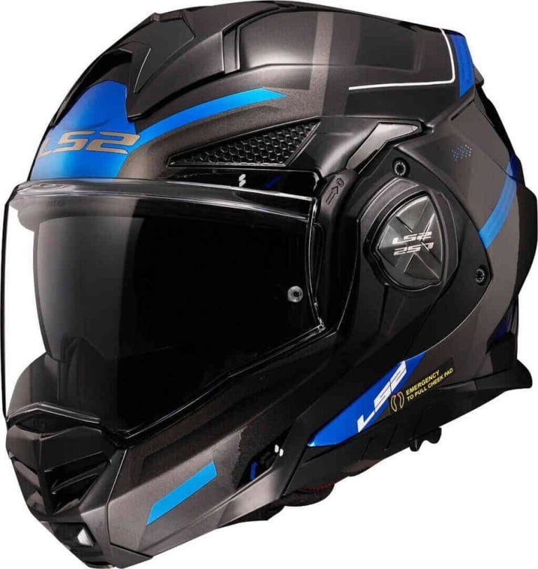 LS2 Casco FF901 Advant X Spectrum Negro/Azul