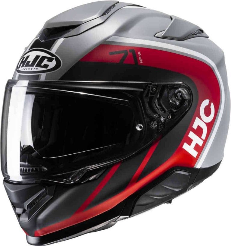 HJC Casco RPHA 71 Mapos Gris/Negro/Rojo