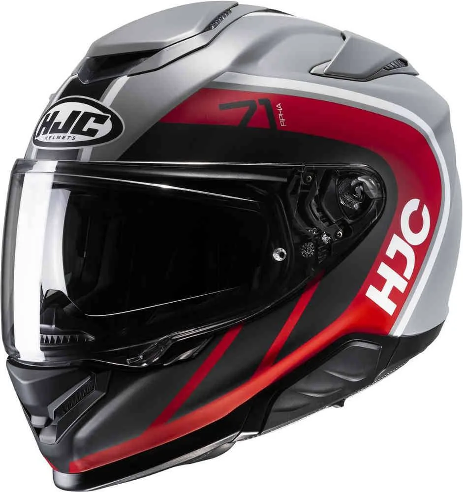 HJC Casco RPHA 71 Mapos Gris/Negro/Rojo