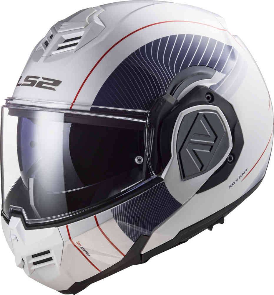 LS2 Casco FF906 Advant Cooper Blanco/Azul