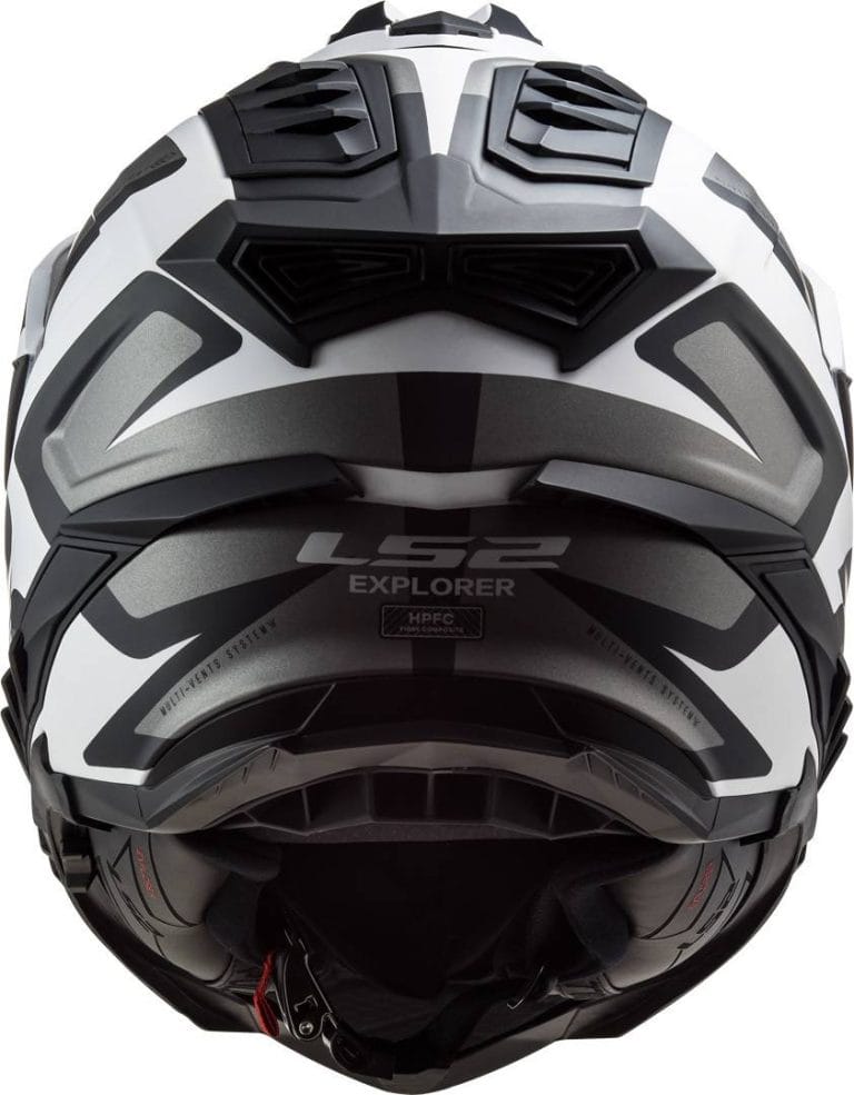 LS2 Casco MX701 Explorer Alter Negro Mate/Blanco