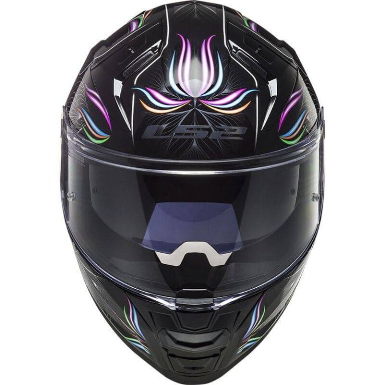 LS2 Casco FF811 Vector II Tropical Negro/Blanco