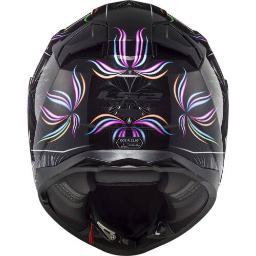 LS2 Casco FF811 Vector II Tropical Negro/Blanco
