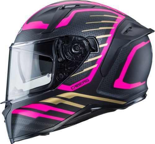 CABERG Casco Avalon Forge Negro/Rosa/Gris