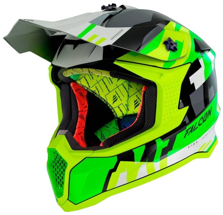 MT Casco Falcon Arya Amarillo Fluor (A4)
