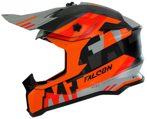 MT Casco Falcon Arya Naranja Mate (A3)