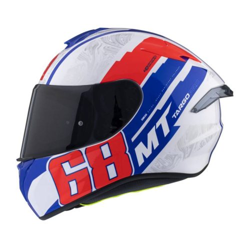 MT Casco Targo Pro Welcome Rojo/Blanco/Azul (A5)