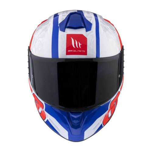 MT Casco Targo Pro Welcome Rojo/Blanco/Azul (A5)