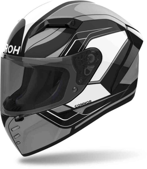 AIROH Casco Connor Dunk Negro/Gris/Blanco