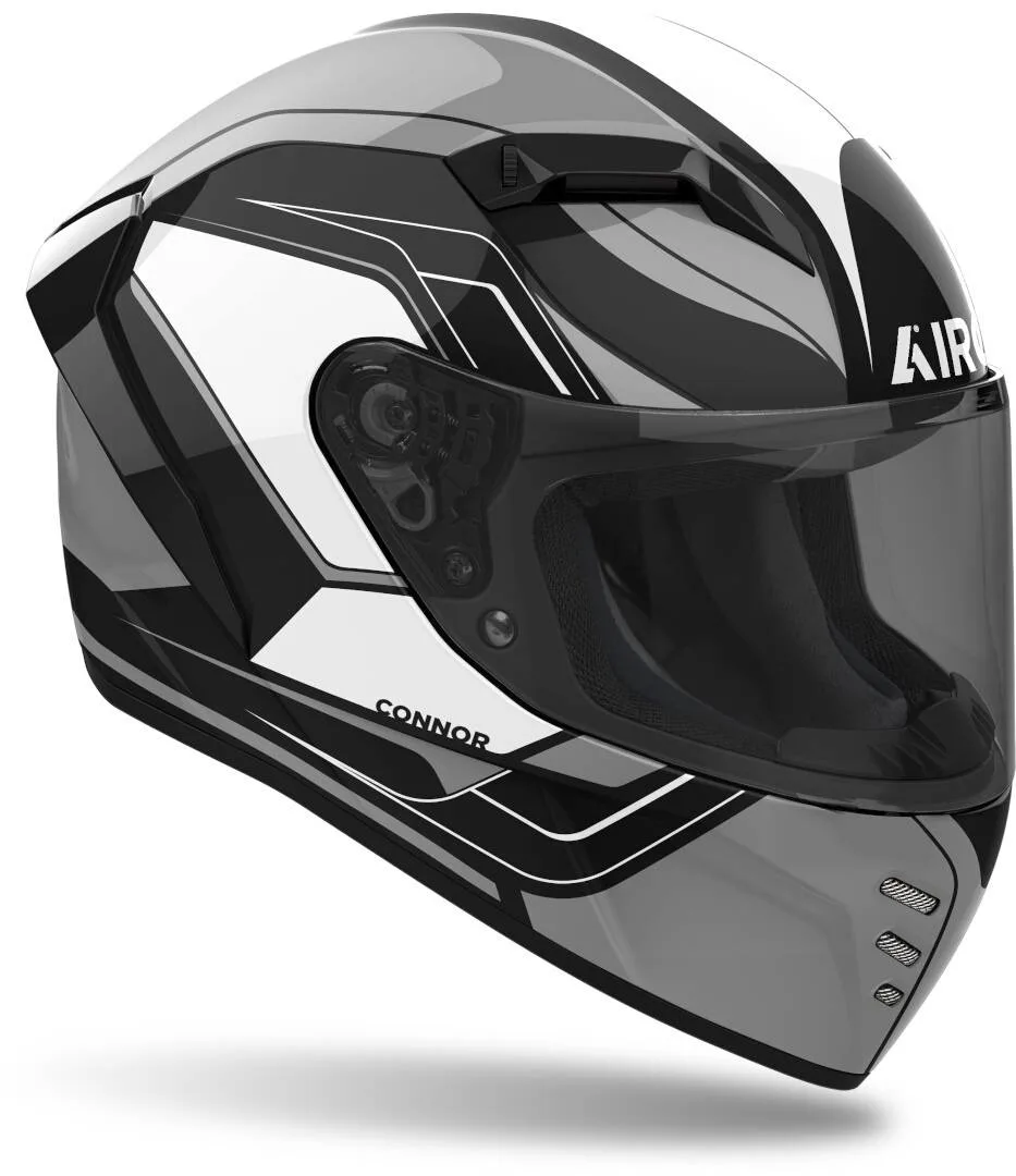 AIROH Casco Connor Dunk Negro/Gris/Blanco