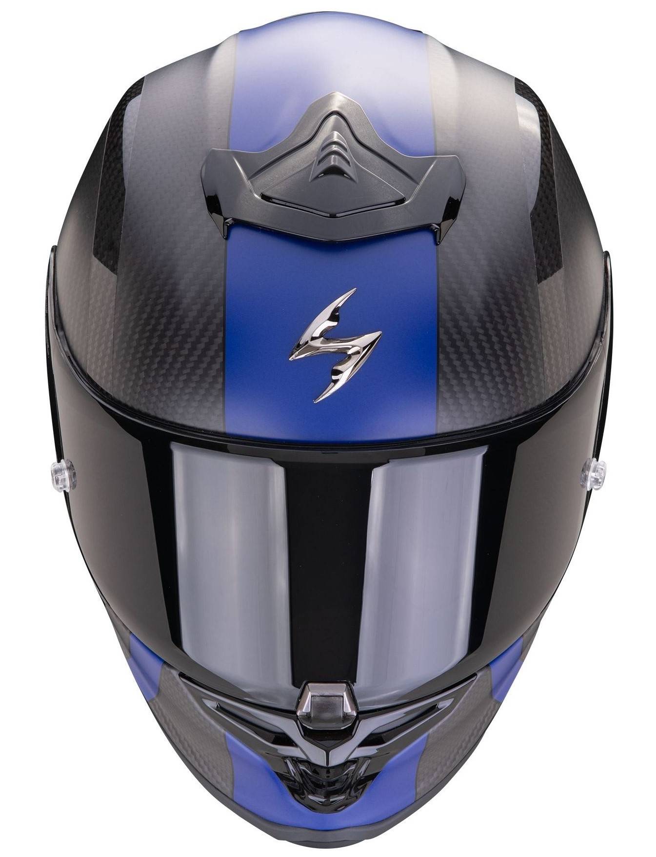SCORPION Casco EXO-R1 Evo Carbon Air MG Negro Mate/Azul