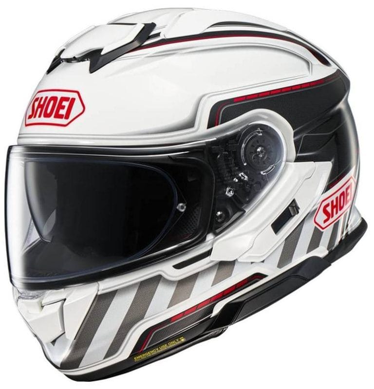 SHOEI Casco GT-Air 3 Discipline Blanco/Negro/Rojo