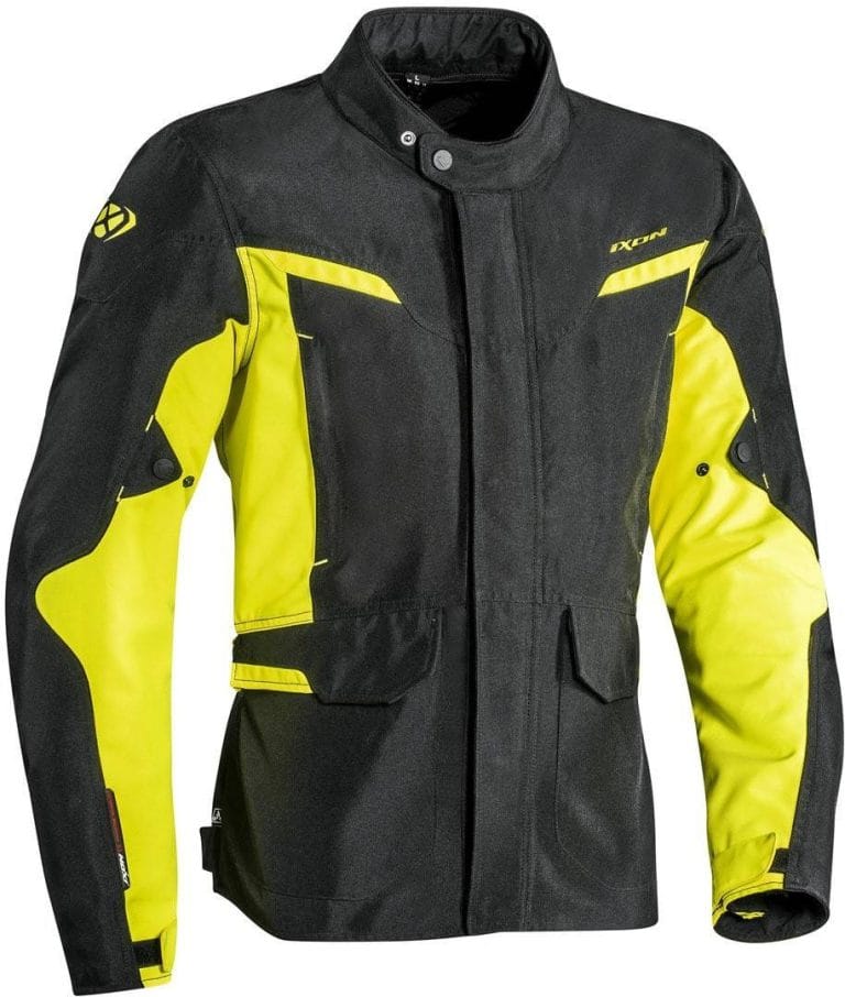 IXON Chaqueta Summit 2 Negro/Amarillo Fluor