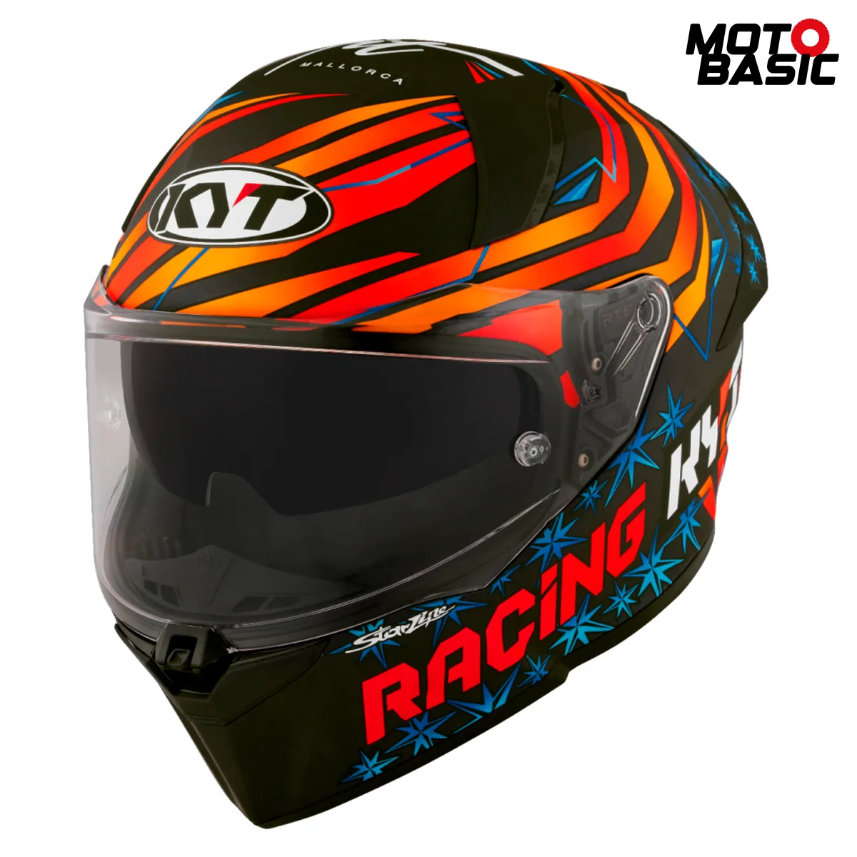 Casco KYT R2R Max Replica Fernandez 2022 Mate