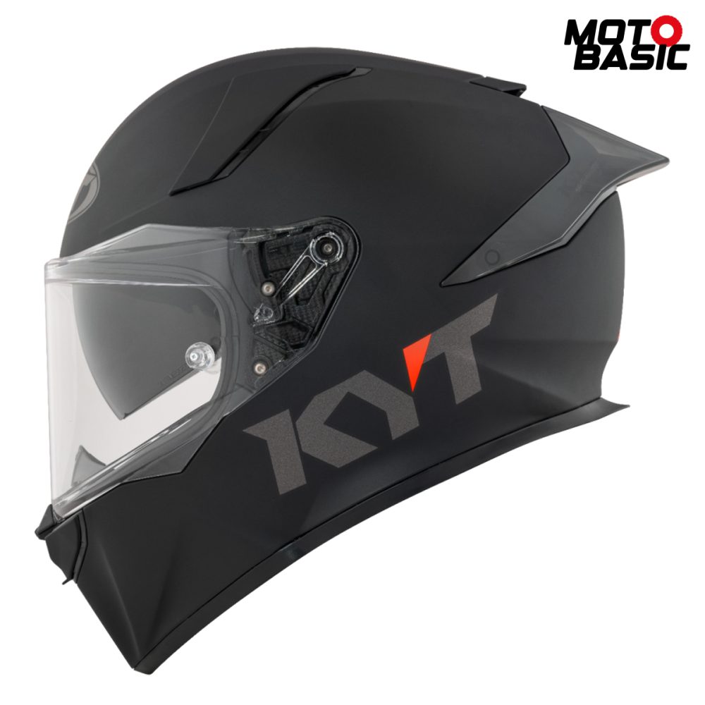 Ttc R2r Casco KYT R2R Plain Negro Mate 🥇🥇🥇 MOTOBASIC